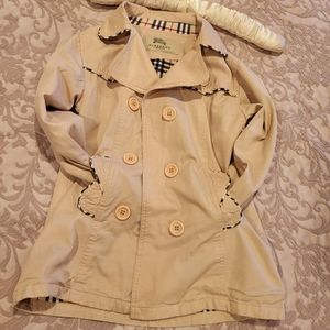 Burberry 1856 child coat size 6